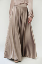 satenska maxi luxury suknja
