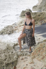 lanena suknja na preklop ZUMO fashion animal dezen