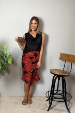 SUKNJA LENA SLIM PRINT - Слика 3